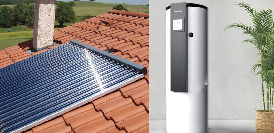 Eau chaude (Le chauffe-eau solaire / Le ballon thermodynamique)